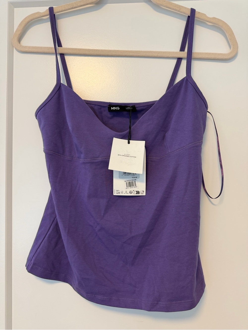 Mango scoop neck tank top